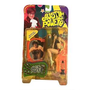 Austin Danger Powers Action Figure Fancy a Shag Lava Lamp McFarlane Toy 1999 New